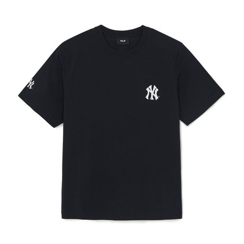 MLB 男女同款潮流时尚街头涂鸦凉感T恤短袖 3ATSB1063 YT