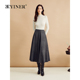 法式 YINER音儿女装 秋季 圆舞曲A字高腰显瘦半身裙