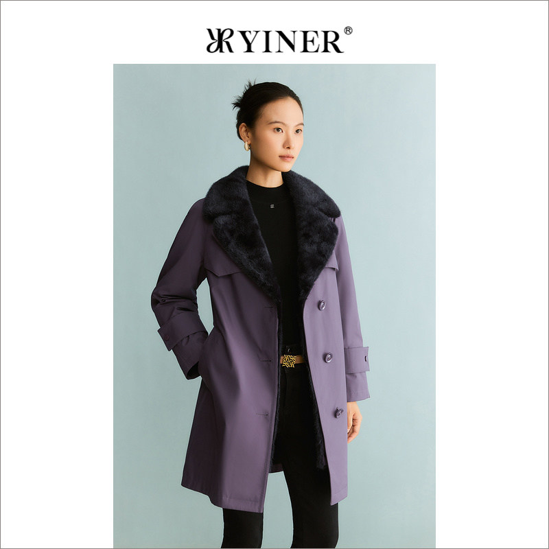 YINER音儿专选女装冬季水貂毛皮皮草派克服尼克服,女装/女士精品,派克服,淘宝优惠券,粉丝福利购,淘宝优惠卷