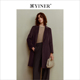 西装 领双面呢大衣外套 冬季 优雅中长款 100山羊绒 YINER音儿女装