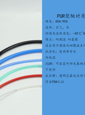 水气管耐低温弹性好超软耐水解
