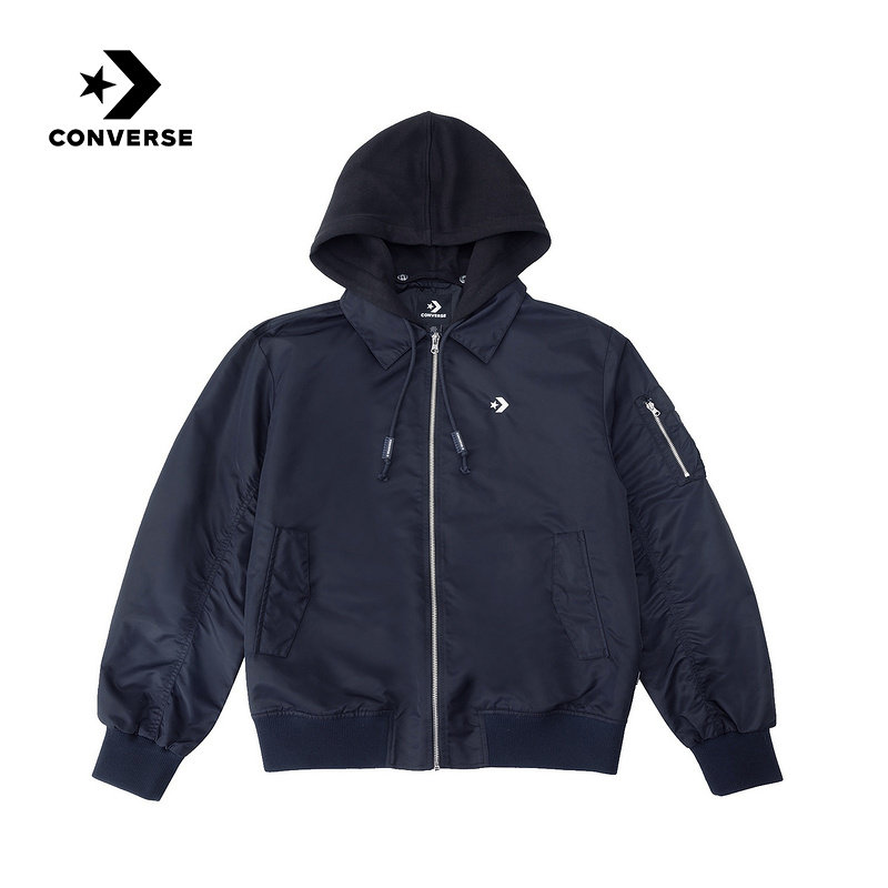 Converse匡威2026春男女休闲外套宽松舒适运动夹克 MCJ414-GHM,运动服/休闲服装,运动茄克/外套,淘宝优惠券,粉丝福利购,淘宝优惠卷