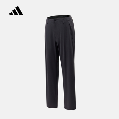 adidas阿迪达斯裤子2026夏季男子运动休闲舒适针织长裤 KG0830