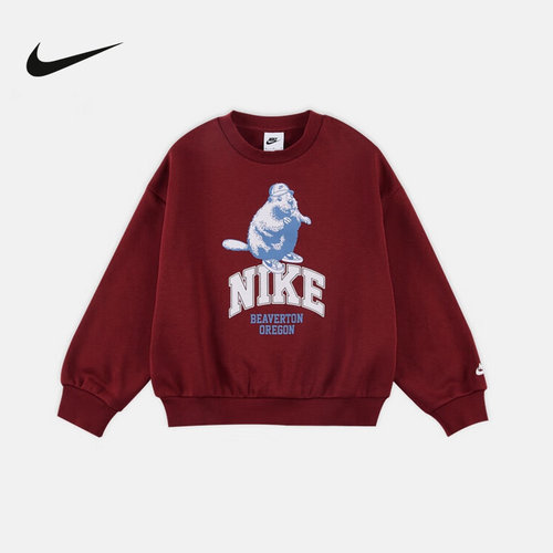 Nike耐克男女童大童加绒