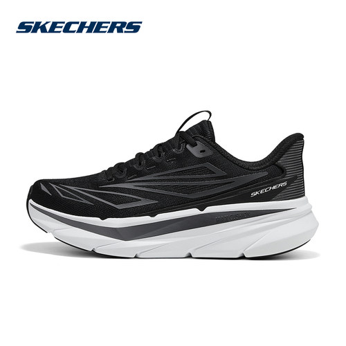 Skechers斯凯奇2026夏男子运动休闲鞋透气缓震跑步鞋  221224/BKW