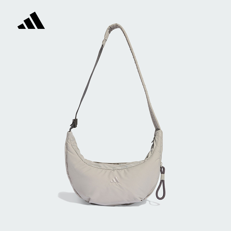 adidas阿迪达斯蓬松感运动单肩包加衬挎包2025冬女斜挎包 JZ4418