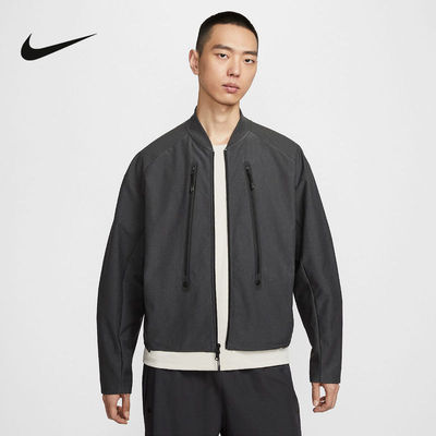 NIKE耐克男外套2026春新款棒球服健身训练针织运动夹克IO0678-060