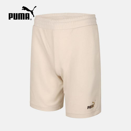 PUMA彪马夏季新款男裤透气宽松跑步健身运动裤针织短裤694454-87