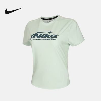 NIKE耐克女子2026夏季新款修身圆领运动休闲短袖T恤 IO4243-394
