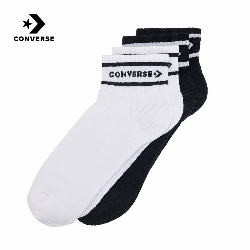 Converse匡威2026春男女同款长袜舒适透气运动休闲袜 UC0793-023