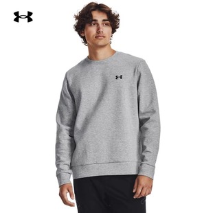 UA安德玛Unstoppable男装秋冬新款圆领训练运动卫衣1381688-011