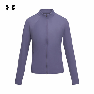 安德玛UA春夏Premium Sleek女子训练运动全拉链外套6014346