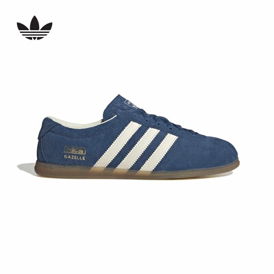 adidas阿迪达斯三叶草T头鞋夏女GAZELLE LO PRO薄底德训鞋IH6941