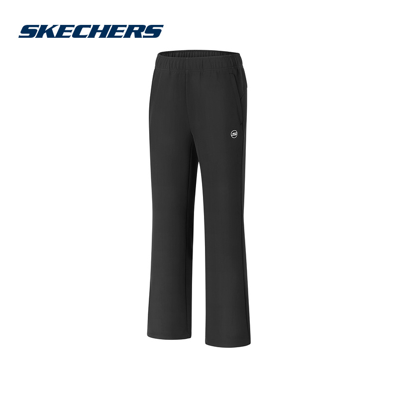 斯凯奇SKECHERS新品2025春女长裤亲肤舒适运动裤 P424W078-0018