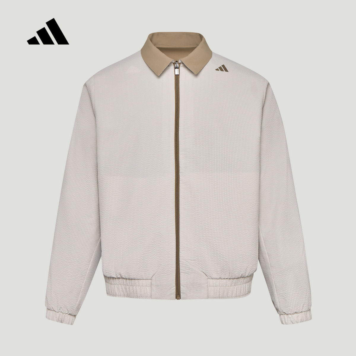 adidas阿迪达斯武宗系列双面穿外套男泡泡纱梭织教练夹克 KY7752