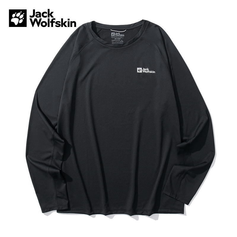 JACKWOLFSKIN(狼爪)|(新款)2025S/S男长袖T恤 A63803A-6000