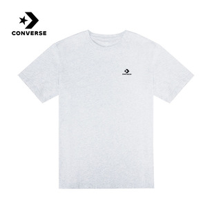 Converse匡威26夏男士运动休闲短袖百搭潮流舒适T恤衫 MCH688-GGN