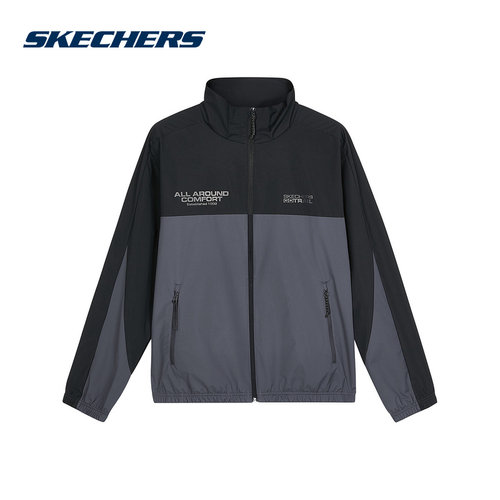 SKECHERS|（新款）2024秋中性梭织外套 L124U149-0403