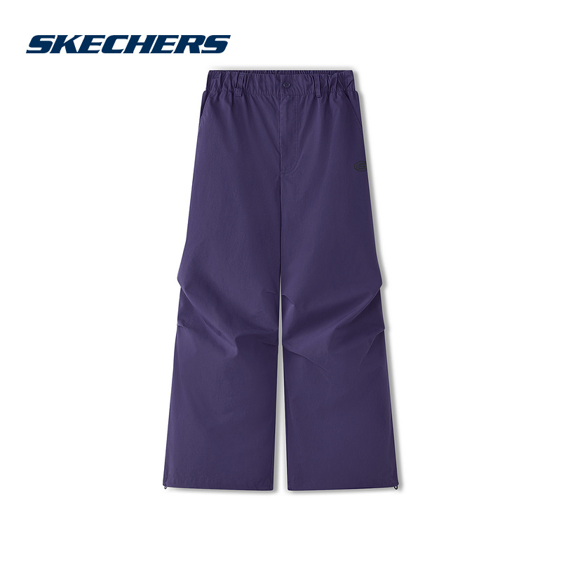 Skechers斯凯奇25夏女款直筒工装裤休闲运动长裤 L225W112/05HS