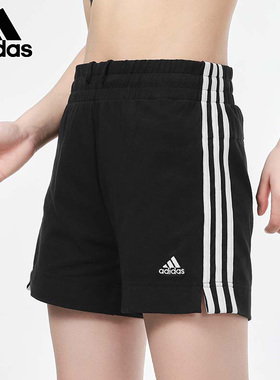 阿迪达斯短裤男子夏新款宽松透气休闲网球训练运动裤五分裤HS3253