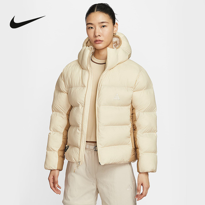 Nike耐克ACG棉服女冬季加厚保暖面包服连帽夹克P棉外套FZ6762-229