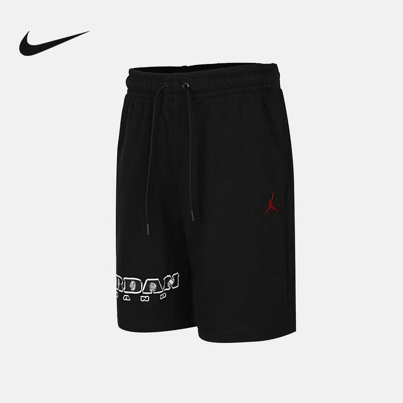 Jordan耐克男子飞人刺绣运动篮球休闲训练五分裤短裤 IV2630-010