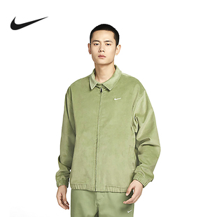 翻领运动夹克DX9071 灯芯绒薄款 386 新款 Nike耐克外套男2023春季