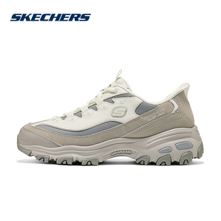 150864 NTGY 休闲舒适透气百搭老爹鞋 Skechers斯凯奇女轻质运动鞋