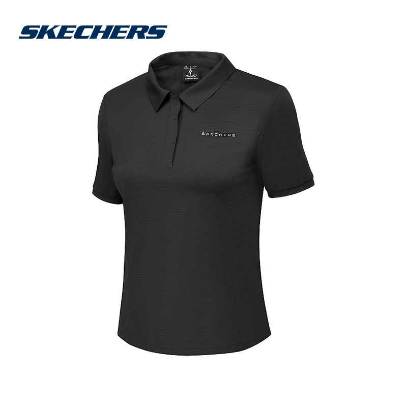 Skechers斯凯奇2025夏季运动休闲针织男短袖T恤衫 P225W009-0018