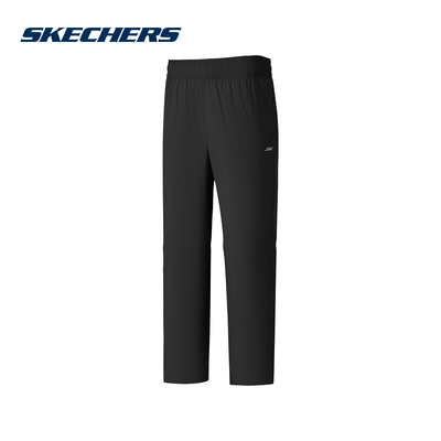 Skechers斯凯奇2026夏季女士九分裤直筒裤运动休闲裤 P226W090