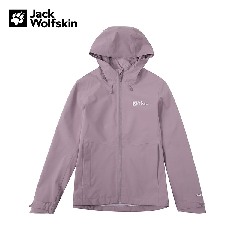 JackWolfskin狼爪冲锋衣女秋冬户外运动防风防泼水外套5033361