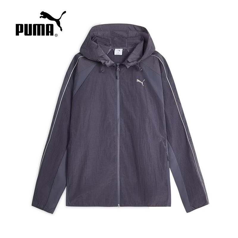 PUMA彪马张凌赫同款T7休闲运动薄外套男子秋季梭织夹克 639084-35图片