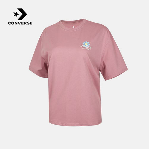 Converse匡威2026夏女士运动短袖休闲潮流时尚百搭T恤 WCJ772-PCG