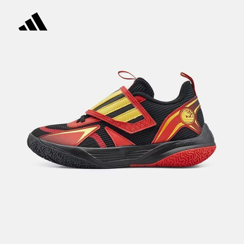 adidas阿迪达斯男小童魔术贴运动鞋2026春XENOBURST篮球鞋 KJ2610,运动鞋new,运动休闲鞋,淘宝优惠券,粉丝福利购,淘宝优惠卷