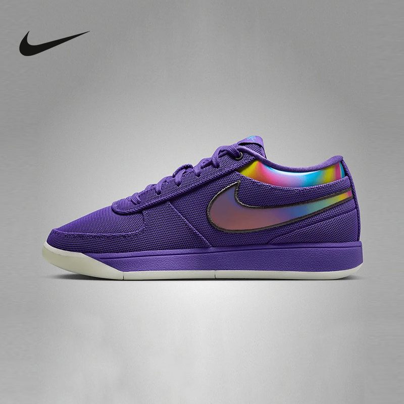 Nike耐克男鞋Book1 Aurora EP德文布克1葡萄紫灰篮球鞋IM7610-500