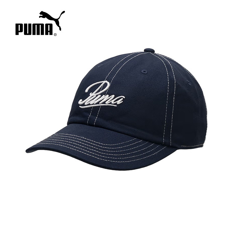 PUMA彪马鸭舌帽2025秋新款男女同款遮阳运动棒球帽子 026986-01,运动包/户外包/配件,运动帽,淘宝优惠券,粉丝福利购,淘宝优惠卷