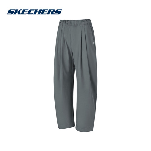 Skechers斯凯奇26夏女子时尚百搭弯刀裤运动休闲舒适长裤P226W122