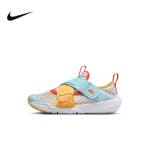 NIKE耐克男女儿童鞋FLEX ADVANCE网面透气魔术贴运动鞋IV2858-181