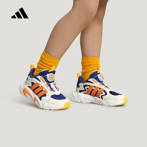 adidas阿迪达斯小童BOA旋钮式鞋带运动鞋PLAYFLEX休闲鞋 LA6970