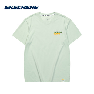 L224U060 Skechers斯凱奇夏男女款 速干涼感短袖 百搭運動T恤 0215