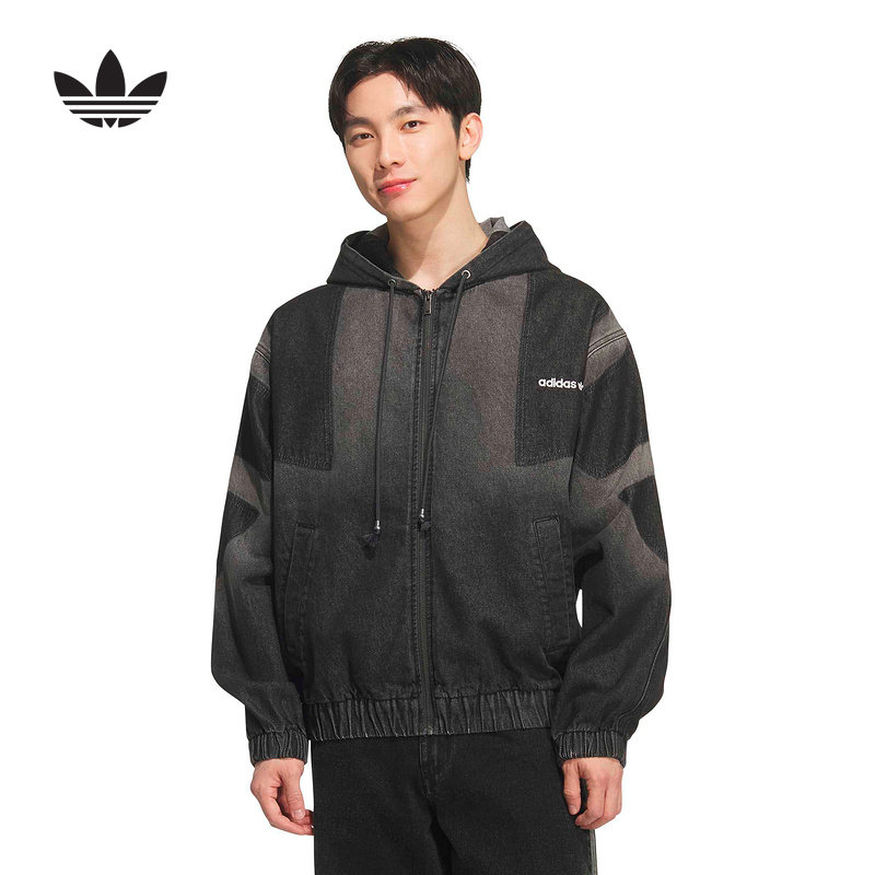 阿迪达斯 （adidas）|（新款）2026春男牛仔外套 KR5055,运动服/休闲服装,运动茄克/外套,淘宝优惠券,粉丝福利购,淘宝优惠卷