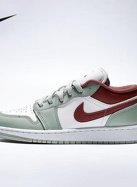 Nike耐克AJ1女鞋Air Jordan 1大童篮球鞋复古运动板鞋553560-133