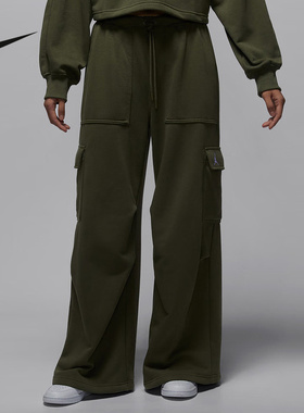 NIKE耐克女裤Jordan2026春季新款工装风宽松运动长裤 IF1061-325