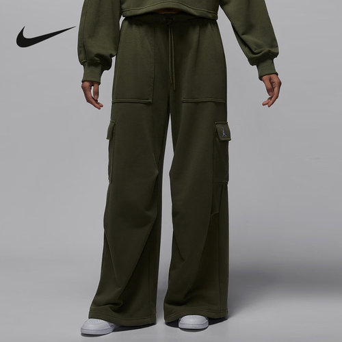 NIKE耐克女裤Jordan2026春季新款工装风宽松运动长裤 IF1061-325