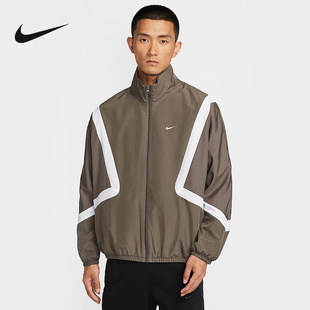 NIKE耐克外套男25秋新款 004 运动休闲宽松复古立领梭织夹克IM3355
