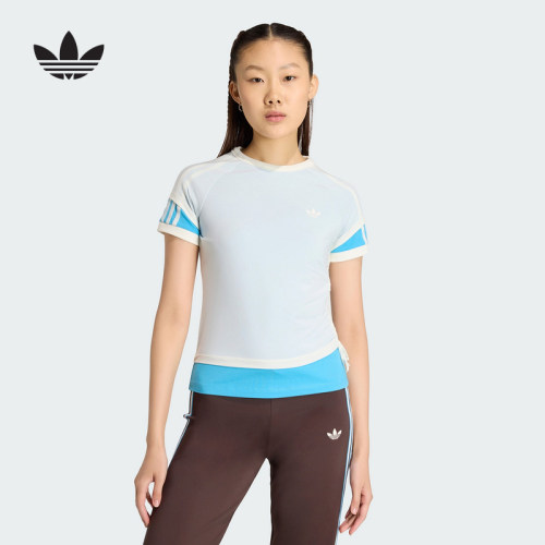 阿迪达斯 （adidas）|（新款）2026夏女短袖T恤 KW4527