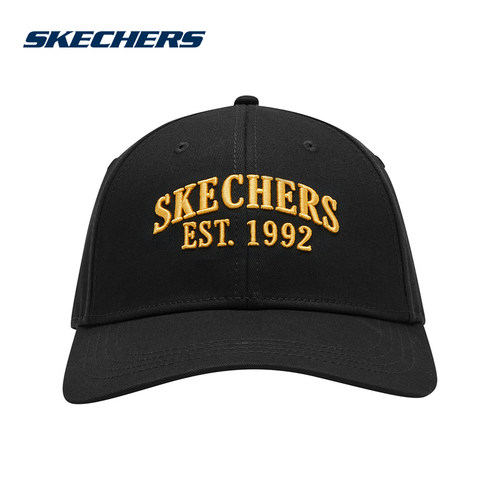 Skechers斯凯奇男女款棒球帽通勤运动百搭鸭舌帽遮阳帽 L326U020