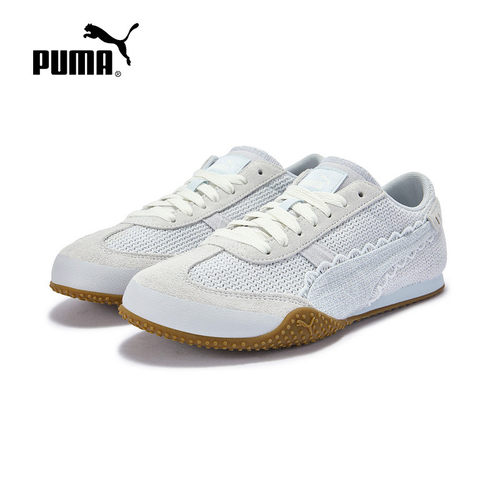 PUMA彪马低帮鞋2026夏女复古拼接薄底T头休闲鞋BELLA UT408810-02