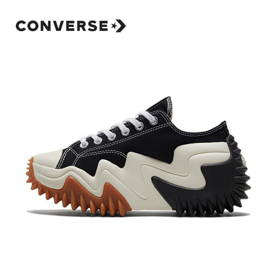 Converse低帮厚底匡威帆布鞋