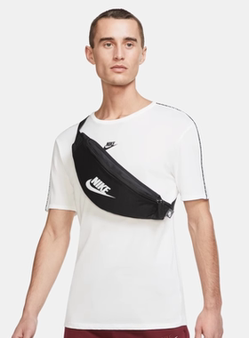 NIKE耐克单肩斜挎包男包女包迷你休闲运动小包腰包胸包DB0490-010